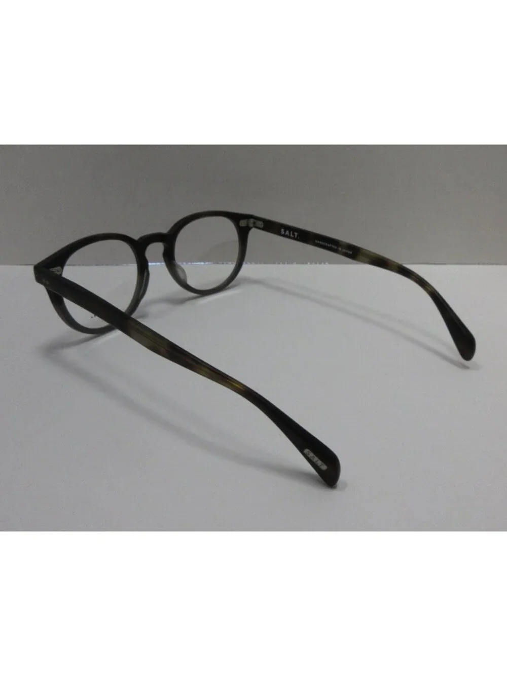 SALT Eyeglasses Brody Megry Tortoise Round Frame Japan 48-21-148 NEW